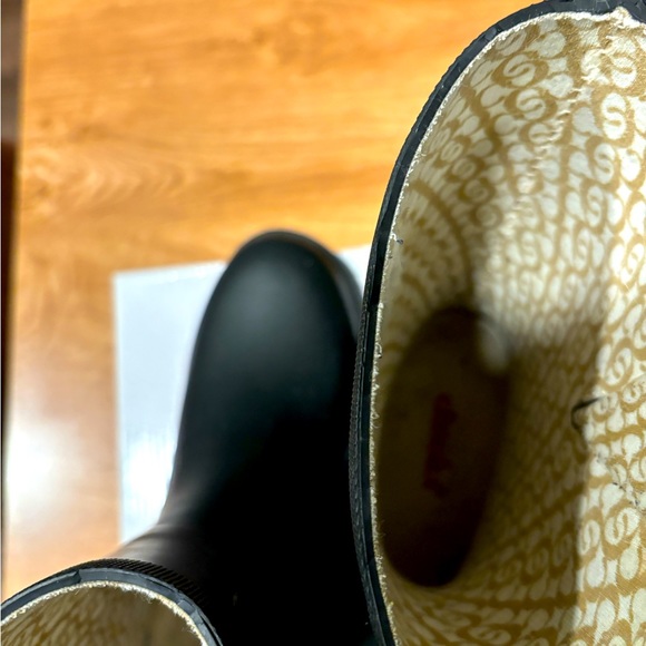 Chooka Storm Mid Rain Boot II Womens 7 II Matte Black - Picture 4 of 6